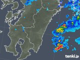 2017年10月06日の宮崎県の雨雲レーダー