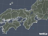 2017年10月09日の近畿地方の雨雲レーダー