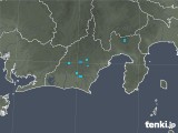 2017年10月09日の静岡県の雨雲レーダー