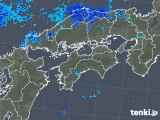 2017年10月12日の四国地方の雨雲レーダー