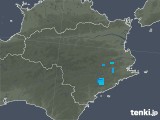 2017年10月12日の徳島県の雨雲レーダー