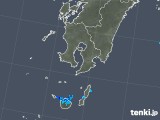 2017年10月12日の鹿児島県の雨雲レーダー