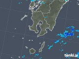 2017年10月13日の鹿児島県の雨雲レーダー