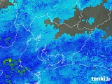 2017年10月15日の愛知県の雨雲レーダー