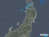 2017年10月17日の東北地方の雨雲レーダー