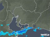 2017年10月17日の愛知県の雨雲レーダー