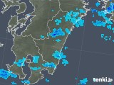 2017年10月17日の宮崎県の雨雲レーダー