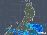 2017年10月19日の東北地方の雨雲レーダー