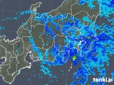 2017年10月19日の関東・甲信地方の雨雲レーダー
