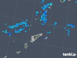 2017年10月19日の鹿児島県(奄美諸島)の雨雲レーダー