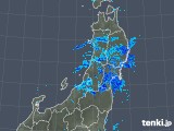 2017年10月20日の東北地方の雨雲レーダー