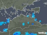 2017年10月20日の香川県の雨雲レーダー