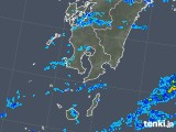 2017年10月20日の鹿児島県の雨雲レーダー