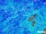 2017年10月21日の香川県の雨雲レーダー