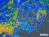 雨雲レーダー(2017年10月22日)