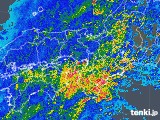 2017年10月22日の近畿地方の雨雲レーダー