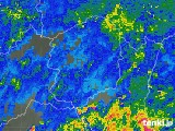 雨雲レーダー(2017年10月22日)