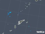 2017年10月23日の鹿児島県(奄美諸島)の雨雲レーダー