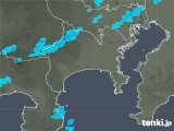 2017年10月24日の神奈川県の雨雲レーダー