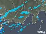 2017年10月24日の静岡県の雨雲レーダー