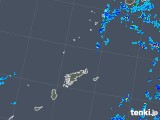 2017年10月24日の鹿児島県(奄美諸島)の雨雲レーダー
