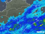 2017年10月28日の徳島県の雨雲レーダー