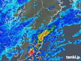 2017年10月28日の宮崎県の雨雲レーダー