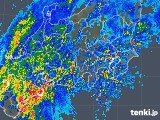 2017年10月29日の関東・甲信地方の雨雲レーダー