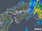 2017年10月29日の四国地方の雨雲レーダー