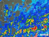 2017年10月29日の埼玉県の雨雲レーダー