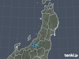 2017年10月31日の東北地方の雨雲レーダー