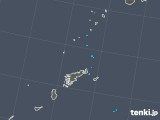 2017年10月31日の鹿児島県(奄美諸島)の雨雲レーダー