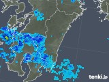 2017年11月13日の宮崎県の雨雲レーダー