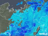 2017年11月14日の滋賀県の雨雲レーダー