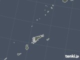 2017年11月28日の鹿児島県(奄美諸島)の雨雲レーダー