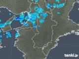 2017年11月29日の奈良県の雨雲レーダー