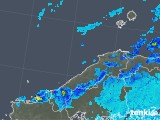 2017年12月04日の島根県の雨雲レーダー