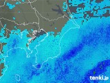 2017年12月08日の千葉県の雨雲レーダー