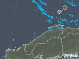 2017年12月09日の島根県の雨雲レーダー
