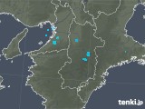 2017年12月11日の奈良県の雨雲レーダー