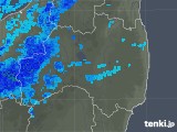 2017年12月12日の福島県の雨雲レーダー
