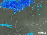 2017年12月13日の群馬県の雨雲レーダー