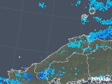 2017年12月16日の島根県の雨雲レーダー