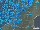 2017年12月17日の山形県の雨雲レーダー