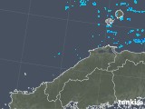 2017年12月18日の島根県の雨雲レーダー