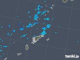 2017年12月18日の鹿児島県(奄美諸島)の雨雲レーダー