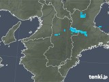 2017年12月19日の奈良県の雨雲レーダー