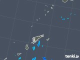2017年12月19日の鹿児島県(奄美諸島)の雨雲レーダー