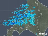 2017年12月21日の道央の雨雲レーダー