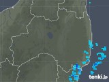 2017年12月24日の福島県の雨雲レーダー